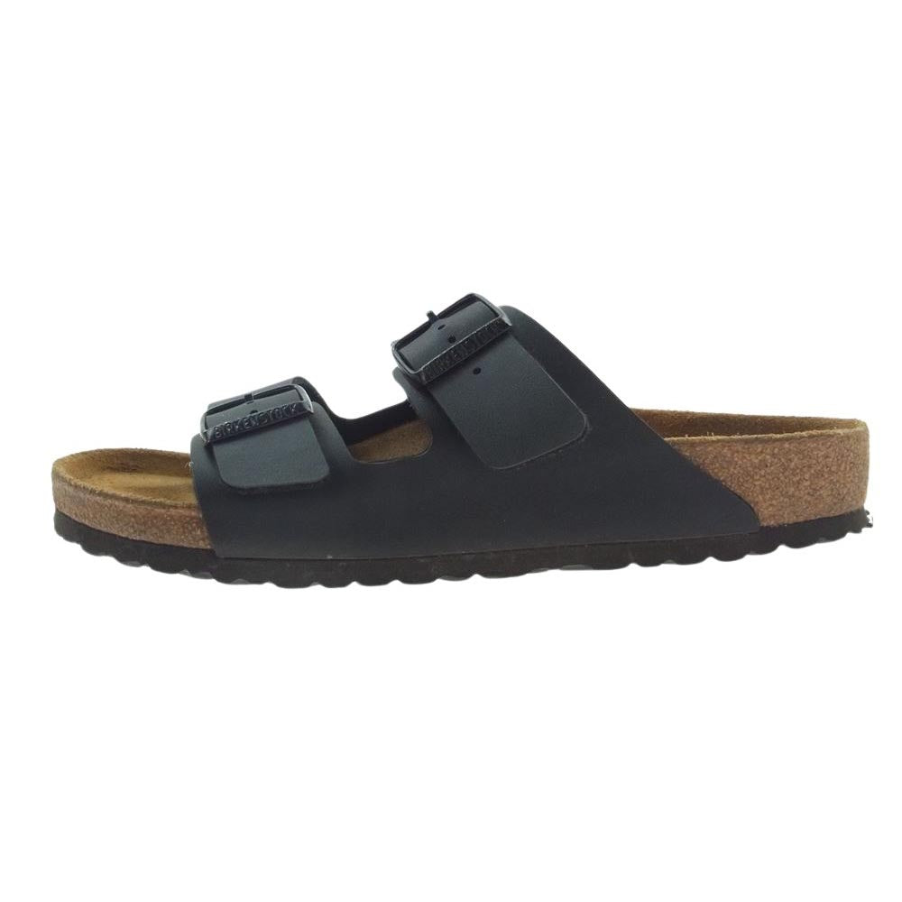 BIRKENSTOCK ビルケンシュトック Arizona アリゾナ バックル サンダル ブラック系 42【中古】