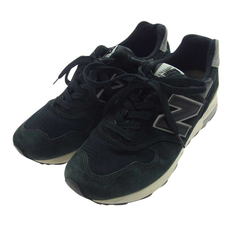 NEW BALANCE ニューバランス USA製 M1400BKS スエード メッシュ スニーカー ブラック系 27.5cm【中古】