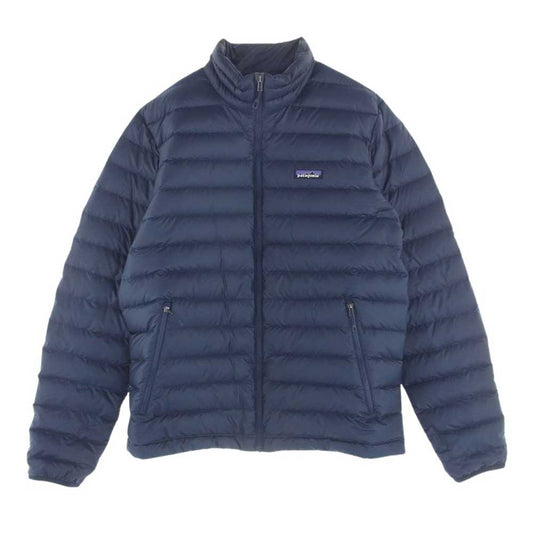 patagonia パタゴニア 18AW 84674 DAWN SWEATER ダウンセーター ジップアップ ジャケット ネイビー系 M【中古】