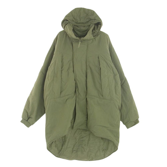 FREAK'S STORE フリークスストア 23AW 23AW-018CO M.M.W 別注 INDUSTRIE プリマロフト 中綿 モンスターパーカー カーキ系 L【中古】