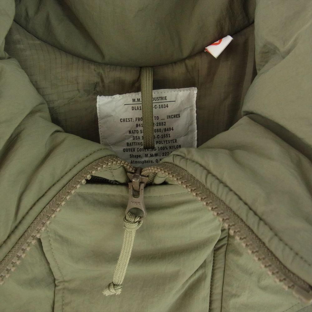 FREAK'S STORE フリークスストア 23AW 23AW-018CO M.M.W 別注 INDUSTRIE プリマロフト 中綿 モンスターパーカー カーキ系 L【中古】