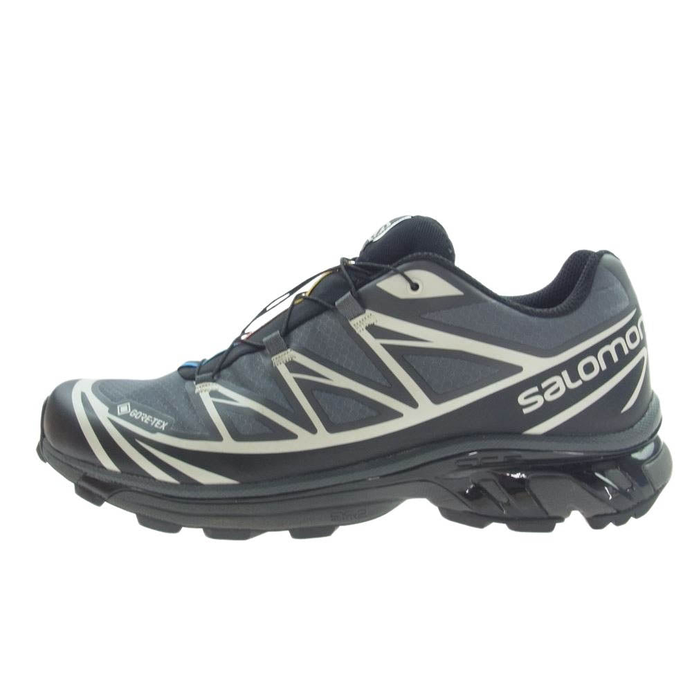 salomon サロモン 416635 XT-6 GTX GORE-TEX ゴアテックス ローカット スニーカー グレー系  28cm【中古】