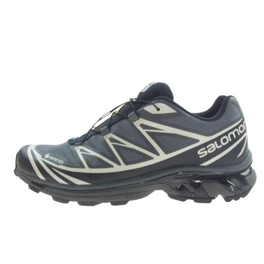 salomon サロモン 416635 XT-6 GTX GORE-TEX ゴアテックス ローカット スニーカー グレー系  28cm【中古】