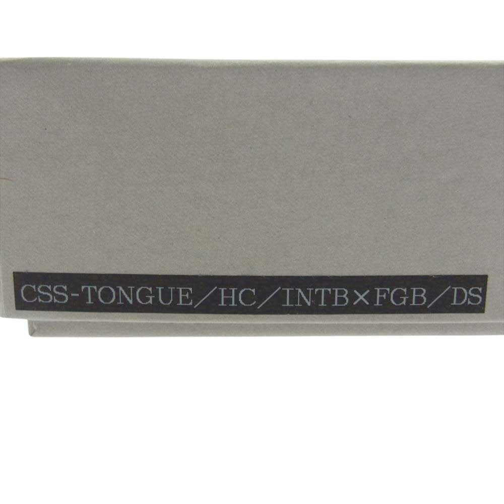 WILDSWANS ワイルドスワンズ TONGUE タング シェルコードバン レザー 二つ折り 財布 コインケース インテンスブルー フルグレイン ダークスティン 深緑系【中古】