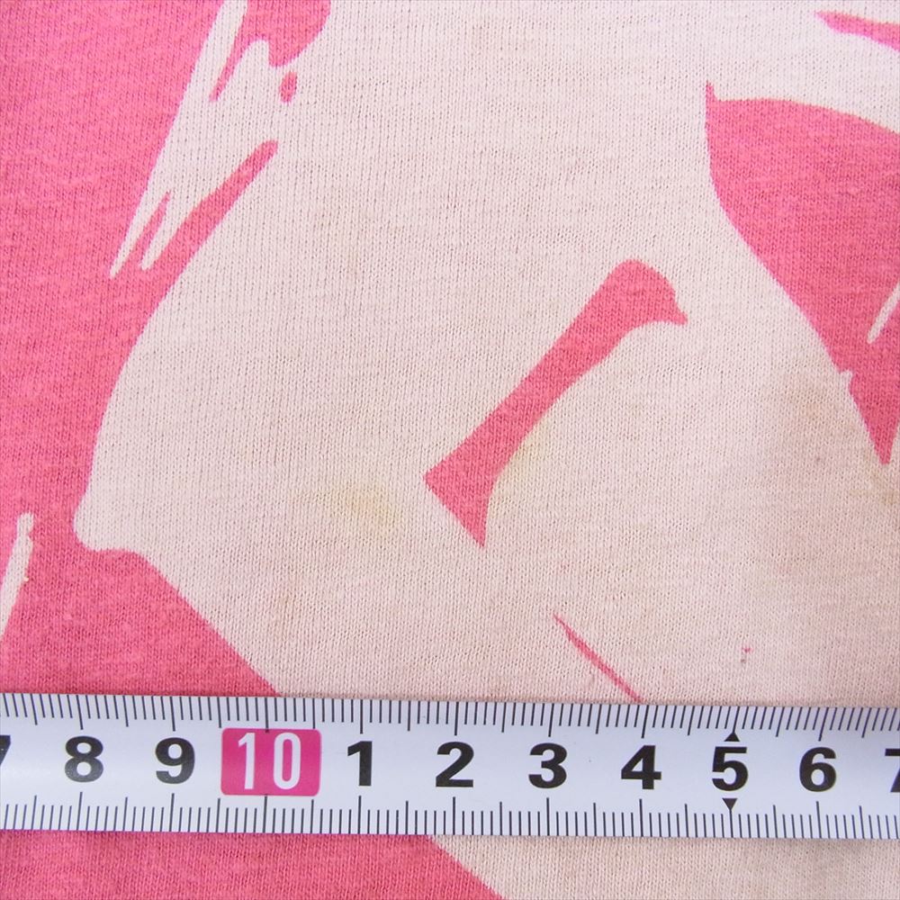 HYSTERIC GLAMOUR ヒステリックグラマー 0223CT04 ガール プリント 半袖 Tシャツ ピンク系 L【中古】
