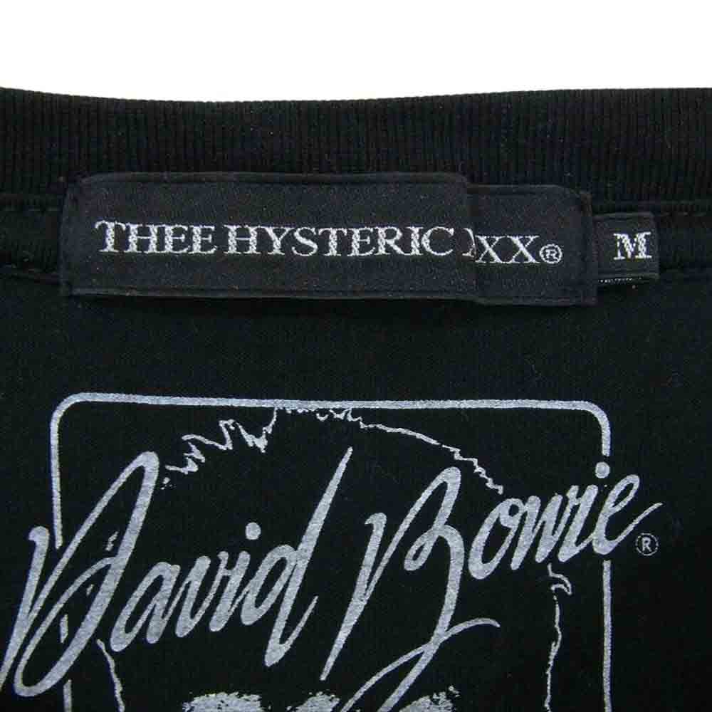 HYSTERIC GLAMOUR ヒステリックグラマー 0603CT03 HYSTERIC GLAMOUR ヒステリックグラマー プリント 半袖 Tシャツ ブラック系 M【中古】