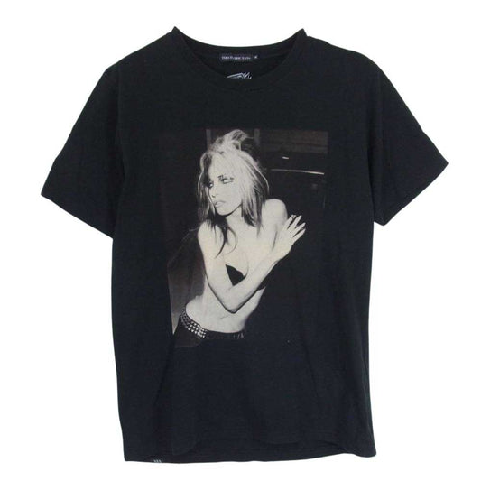 HYSTERIC GLAMOUR ヒステリックグラマー 0622CT08 HYSTERIC GLAMOUR ヒステリックグラマー プリント 半袖 Tシャツ ブラック系 M【中古】