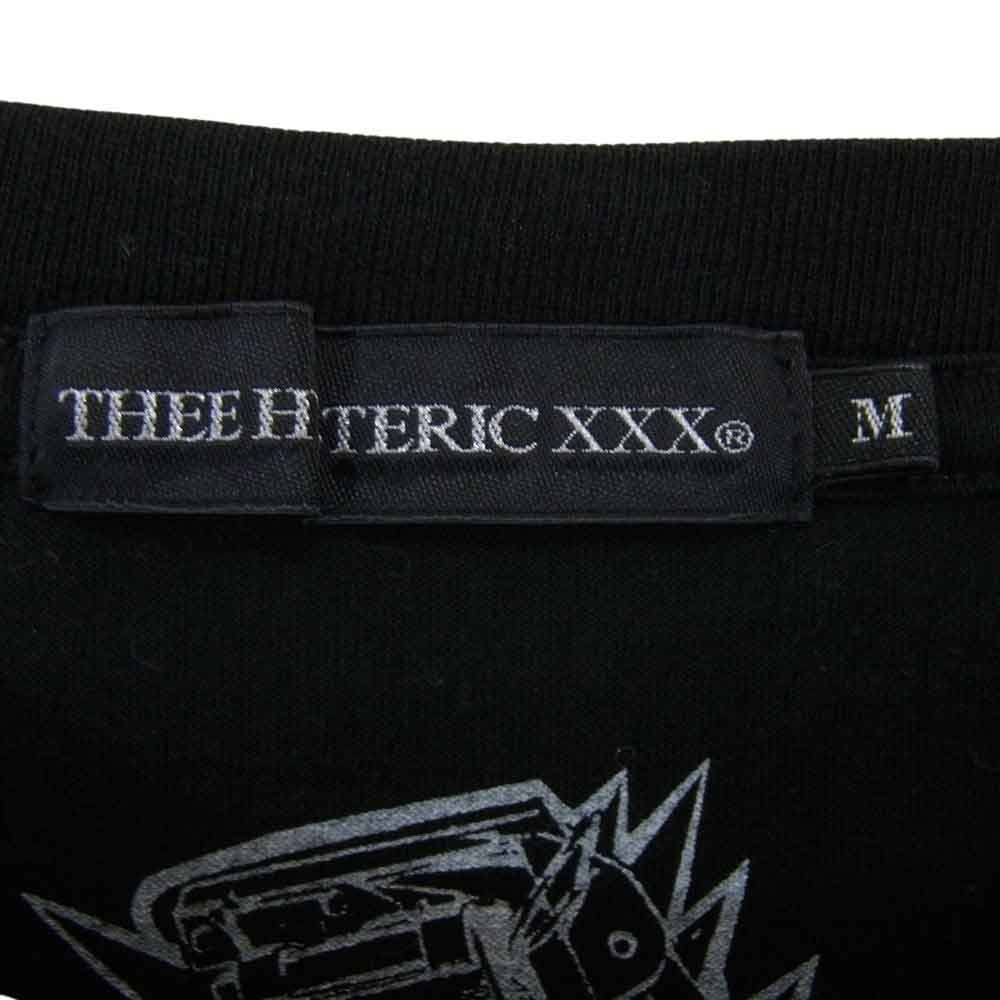 HYSTERIC GLAMOUR ヒステリックグラマー 0622CT08 HYSTERIC GLAMOUR ヒステリックグラマー プリント 半袖 Tシャツ ブラック系 M【中古】