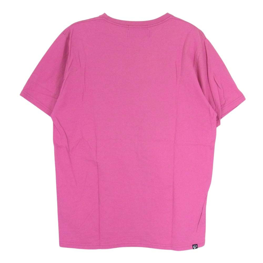 HYSTERIC GLAMOUR ヒステリックグラマー 0233CT24 × master mind マスターマインド ガール プリント Tシャツ ピンク系 L【中古】