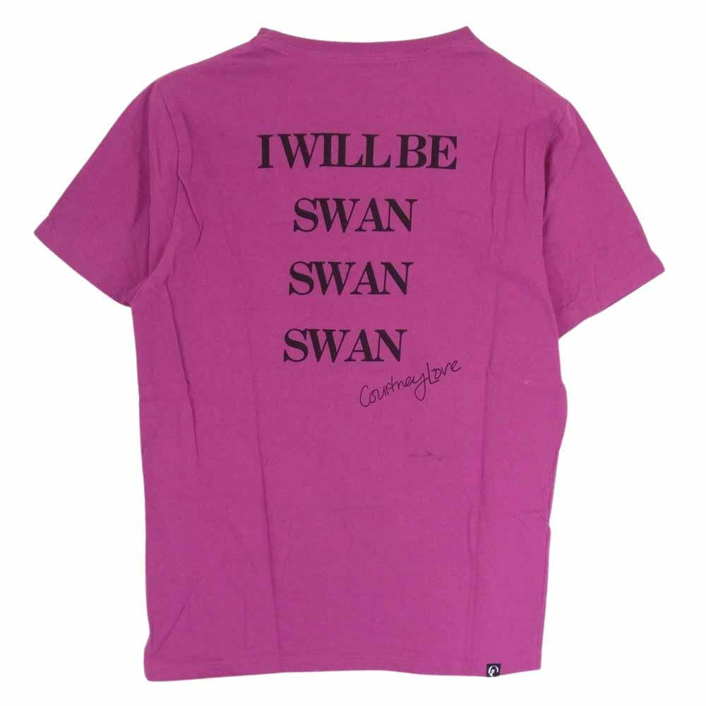 HYSTERIC GLAMOUR ヒステリックグラマー 0203CT20 COURTNEY LOVE コートニーラブ フォト プリント 半袖 Tシャツ ピンク系 M【中古】