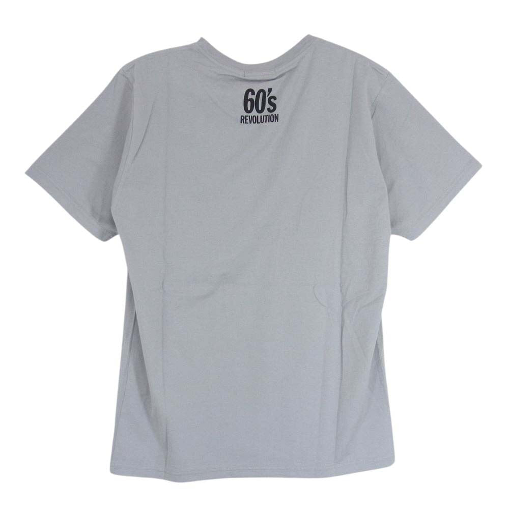 HYSTERIC GLAMOUR ヒステリックグラマー 0694CT03 HYSTERIC GLAMOUR ヒステリックグラマー ガール プリント 半袖 Tシャツ グレー系 M【新古品】【未使用】【中古】