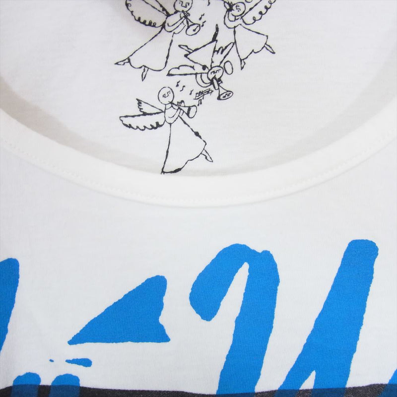 HYSTERIC GLAMOUR ヒステリックグラマー 0351CT12 Andy Warhol アンディウォーホル プリント 半袖 カットソー Tシャツ ホワイト系 FREE【新古品】【未使用】【中古】