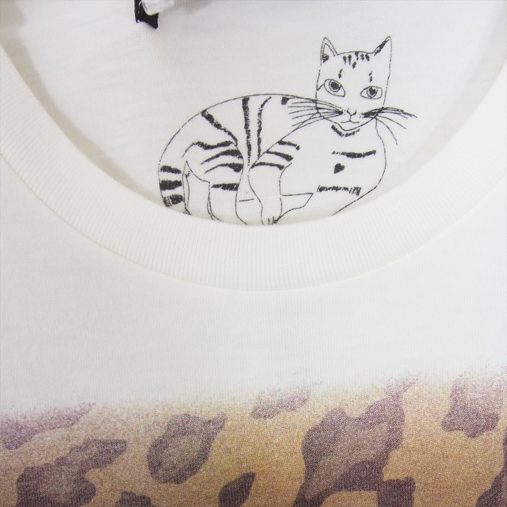 HYSTERIC GLAMOUR ヒステリックグラマー 0401CT01 Andy Warhol アンディウォーホル プリント 半袖  Tシャツ ホワイト系 M【新古品】【未使用】【中古】