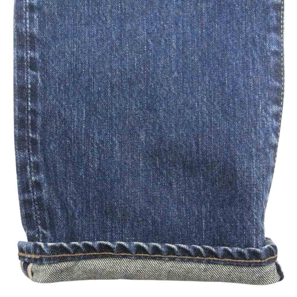 HYSTERIC GLAMOUR ヒステリックグラマー 0203AP06 ウォッシュ加工 スタッズ デニム パンツ インディゴブルー系 34【中古】