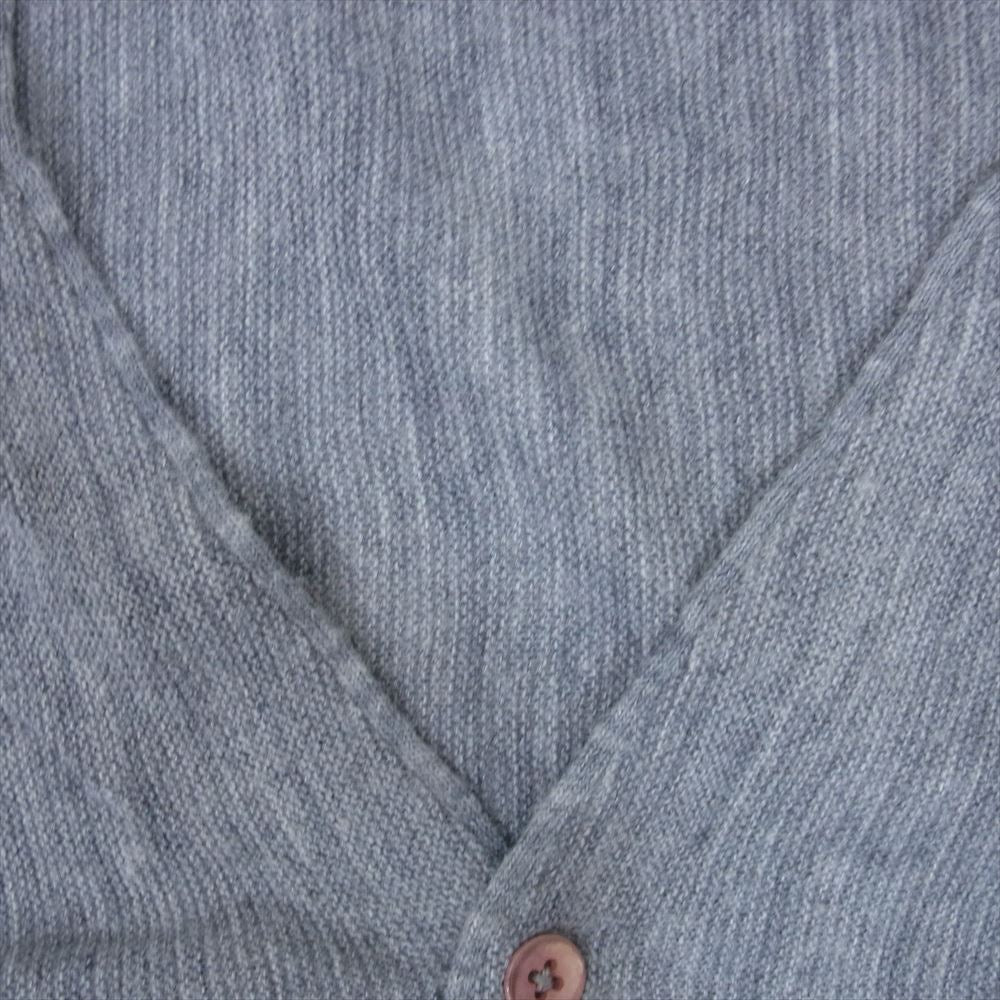 Pickering 90s USA製 ワンポイント ロゴ アクリル カーディガン グレー グレー系 XL【中古】