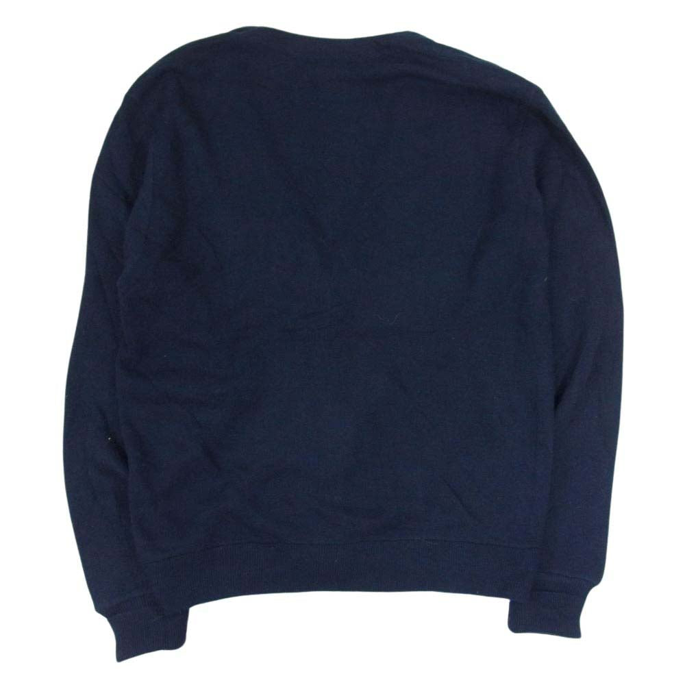 アイゾッド 90年代 USA製 カーディガン Vネック ネイビー系 M【中古】