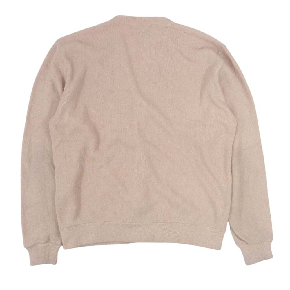 スポーツウェア アクリル ニット カーディガン ベージュ系 M【中古】