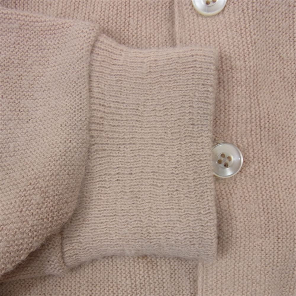 スポーツウェア アクリル ニット カーディガン ベージュ系 M【中古】