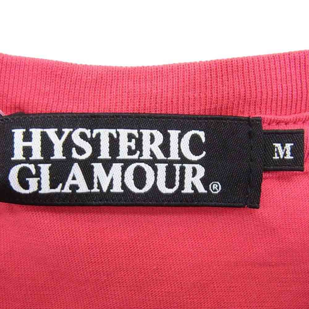 HYSTERIC GLAMOUR ヒステリックグラマー 4CL-5352 ガール プリント 長袖 Tシャツ ピンク系 M【中古】
