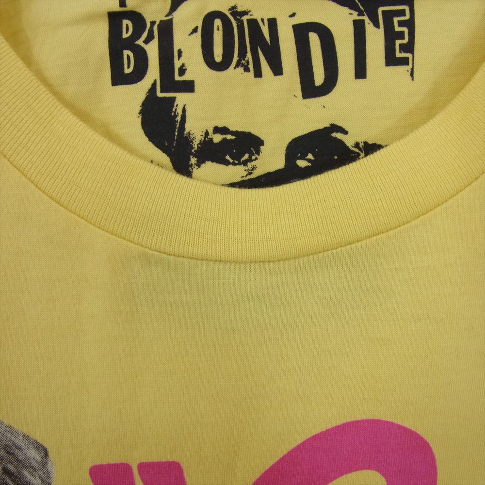 HYSTERIC GLAMOUR ヒステリックグラマー 0202CT06 Call Me プリント 半袖 Tシャツ イエロー系 M【新古品】【未使用】【中古】
