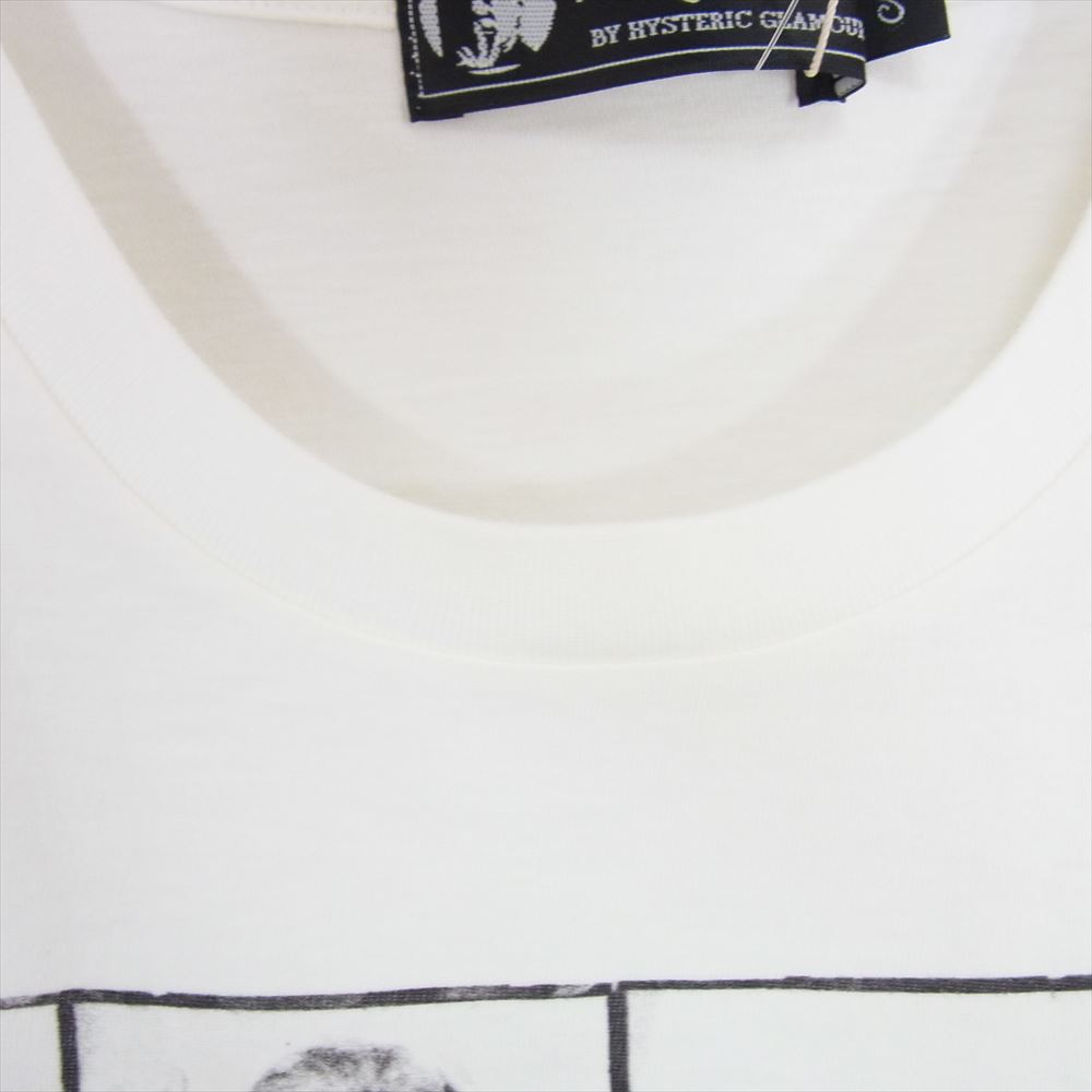 HYSTERIC GLAMOUR ヒステリックグラマー 7CT-0902 ANDY WARHOL アンディーウォーホル プリント 半袖 Tシャツ ホワイト系 M【新古品】【未使用】【中古】