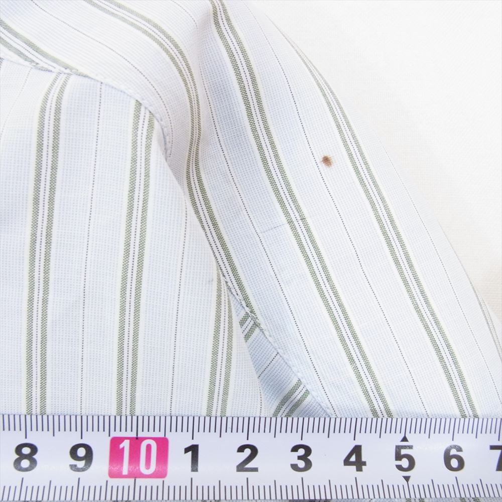 ジョルジオアルマーニ　イタリア製　長袖リネンシャツ　青　38 古着 楽天市場】00s ジョルジオアルマーニ GIORGIO ARMANI チェック柄