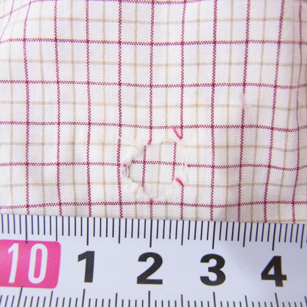 Brooks Brothers ブルックスブラザーズ Vintage ヴィンテージ 90’s 長袖 ボタンダウン 長袖 チェック シャツ ホワイト系 15 1/2 4【中古】