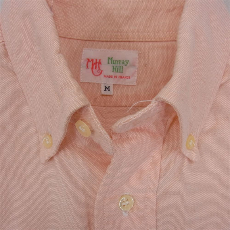 ヴィンテージ Vintage ヴィンテージ MCH Murray kill 長袖 ボタンダウン シャツ ピンク系 M【中古】