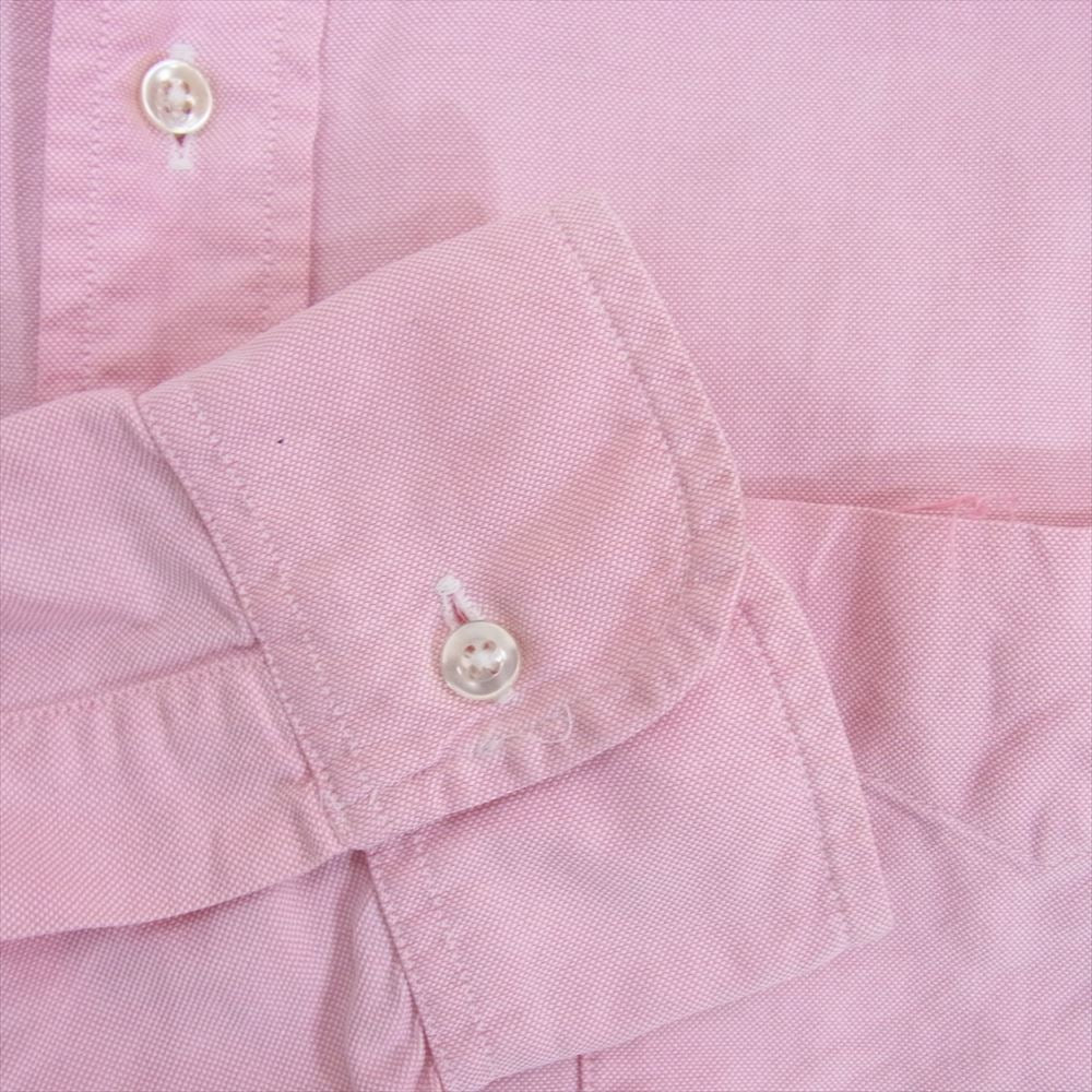 Brooks Brothers ブルックスブラザーズ Vintage ヴィンテージ 90’s 長袖 ボタンダウン 長袖 シャツ ピンク系 14 1/2【中古】