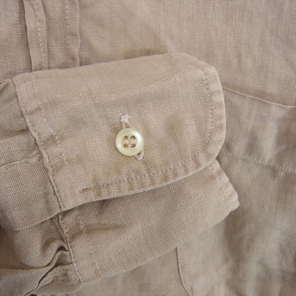 ヴィンテージ Vintage ヴィンテージ HARTFORD ハートフォード 長袖 ボタンダウン シャツ ベージュ系 S【中古】