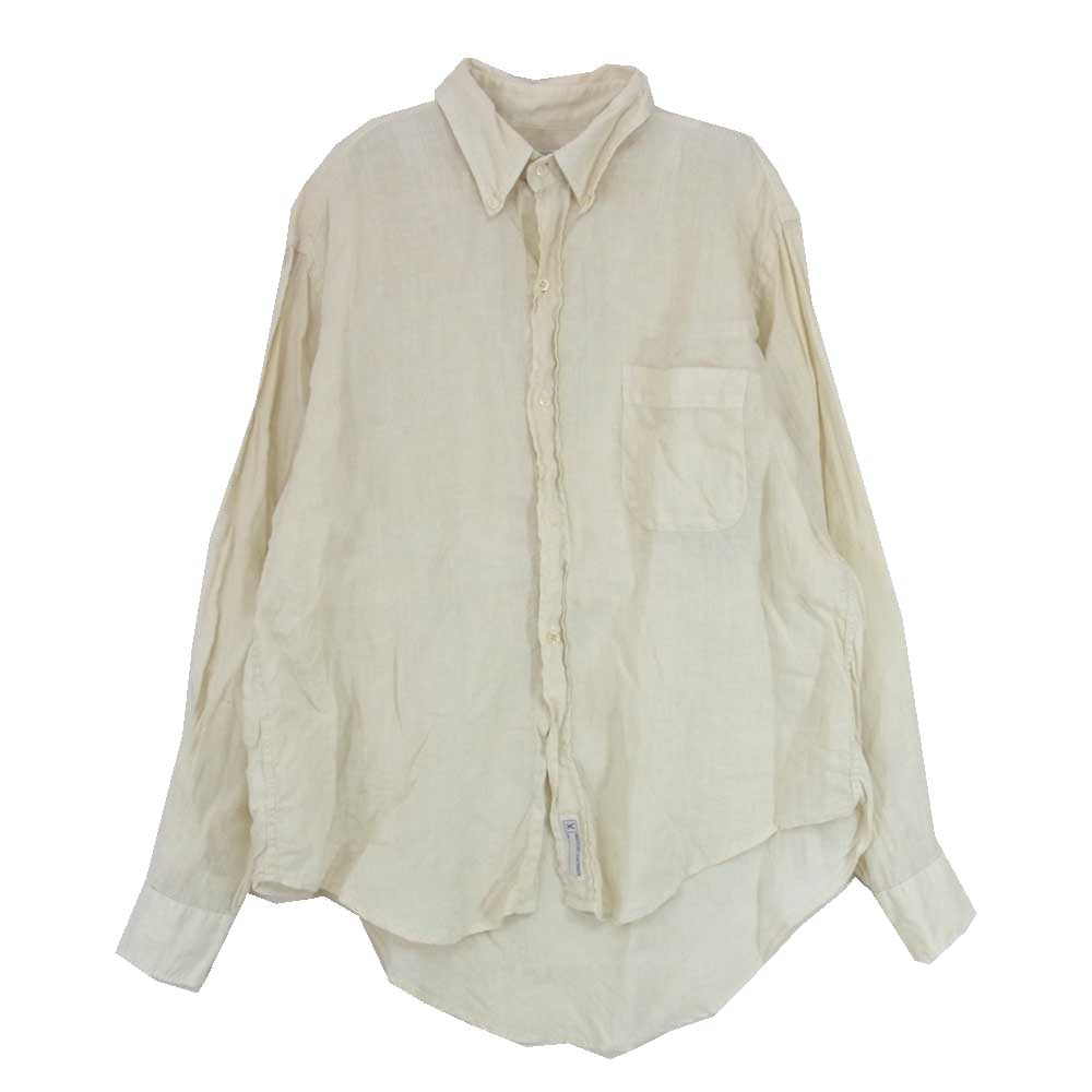 ヴィンテージ Vintage ヴィンテージ HARTFORD ハートフォード 長袖 ボタンダウン シャツ オフホワイト系 M【中古】