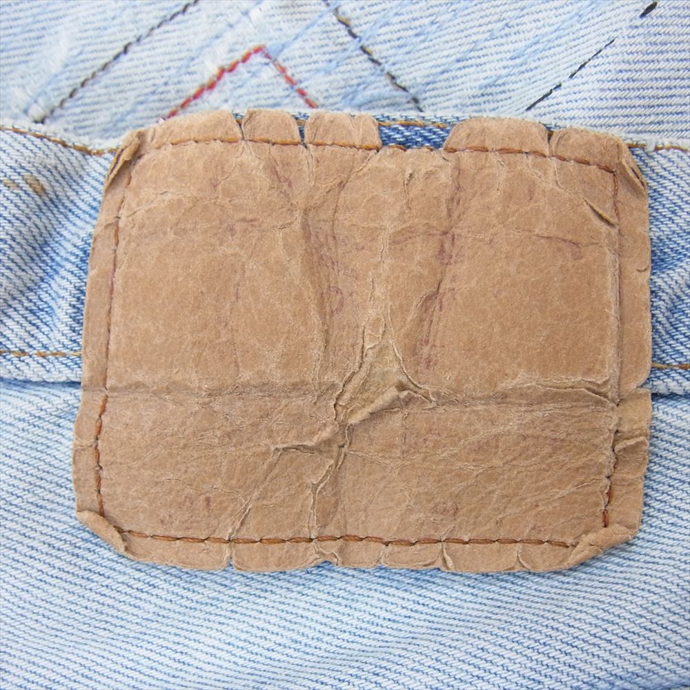 アトリエ&リペアーズ パッチワーク ダメージ加工 デニム パンツ インディゴブルー系 30【中古】