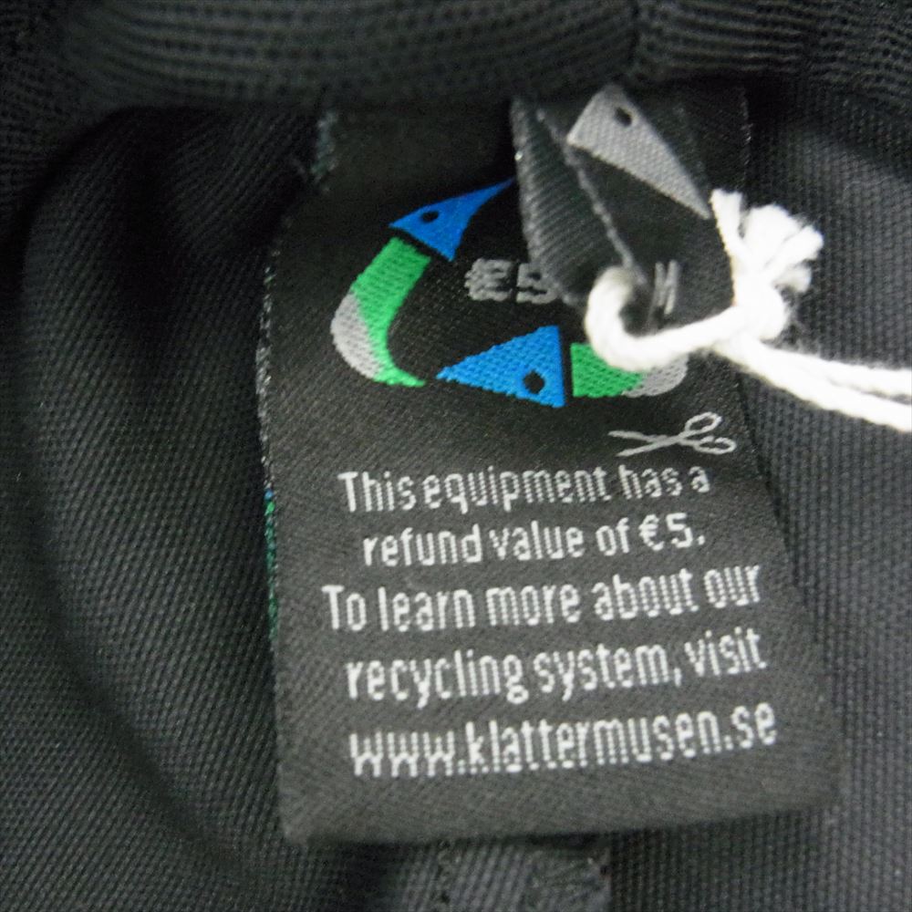 KLATTERMUSEN クレッタルムーセン Gere  2.0 ゲーレ トレッキング パンツ ブラック ブラック系 M【中古】