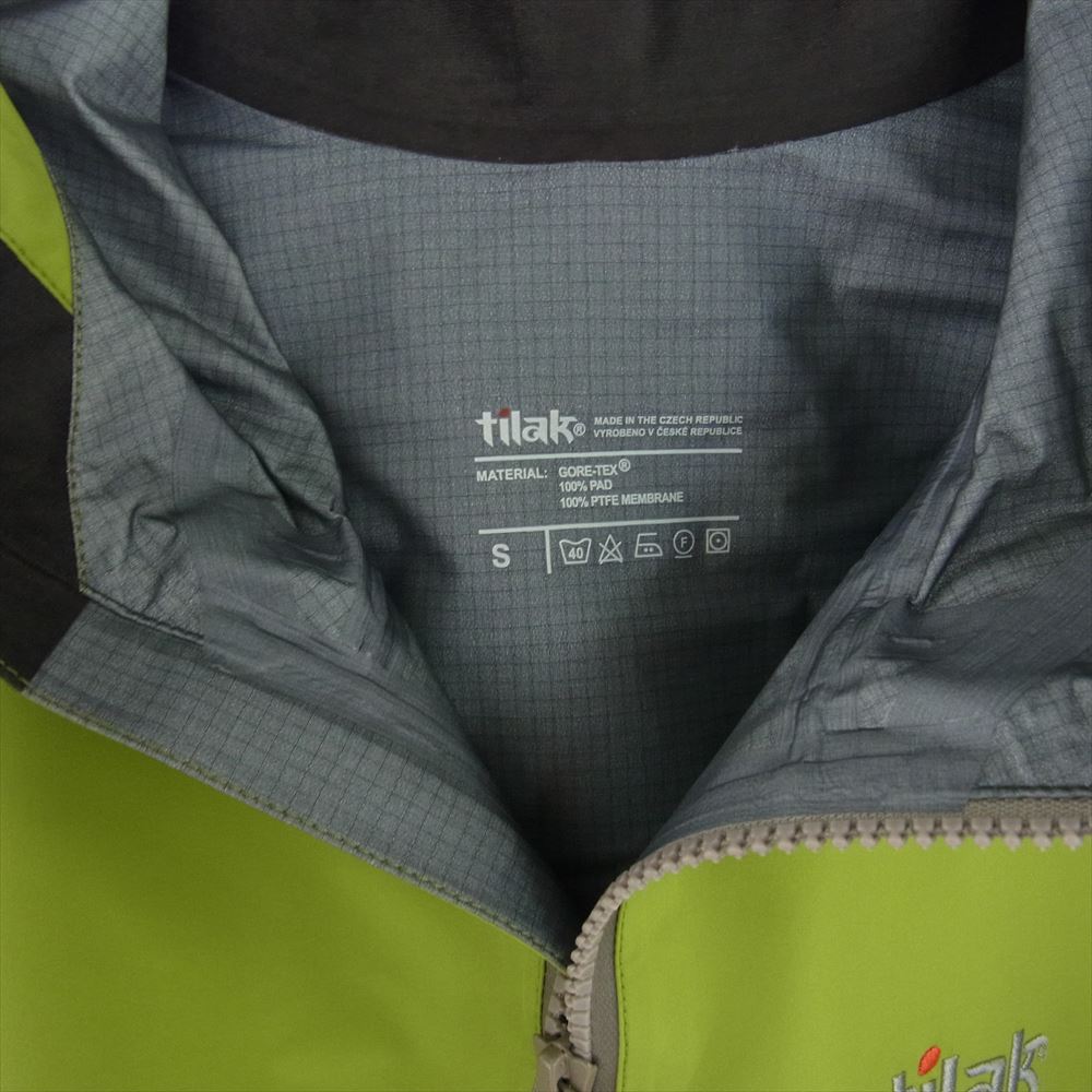 TILAK ティラック GORE-TEX Pro Raptor Jacket ゴアテックス プロ ナイロン シェル ラプター マウンテン パーカ ジャケット ライトグリーン系 S【美品】【中古】