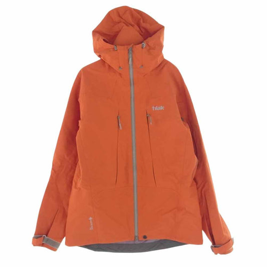 TILAK ティラック GORE-TEX Pro Evolution Jacket ゴアテックス プロ ナイロン シェル エヴォリューション マウンテン パーカ ジャケット オレンジ系 S【美品】【中古】