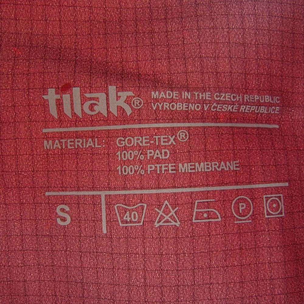 TILAK ティラック GORE-TEX Pro Evolution Jacket ゴアテックス プロ ナイロン シェル エヴォリューション マウンテン パーカ ジャケット オレンジ系 S【美品】【中古】