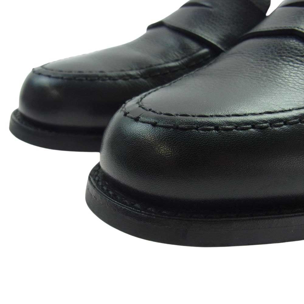 CROCKETT&JONES クロケットアンドジョーンズ 26224A-G21C1 BOSTON2 ボストン2 レザー シューズ ローファー ブラック系 7E【美品】【中古】
