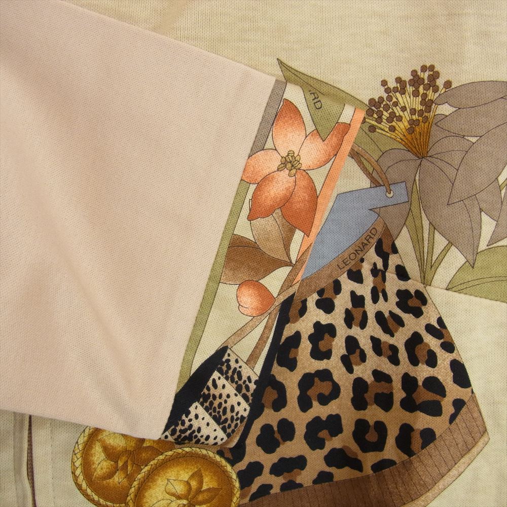 LEONARD レオナール LEONARD SPORT レオナールスポーツ 総柄 ジップ