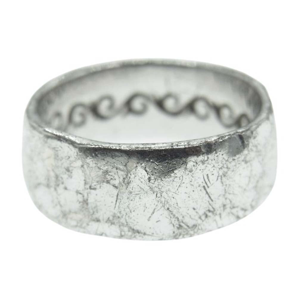 SAAD サード シルバー925 裏唐草 タタキ リング シルバー系【中古】