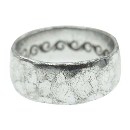 SAAD サード シルバー925 裏唐草 タタキ リング シルバー系【中古】