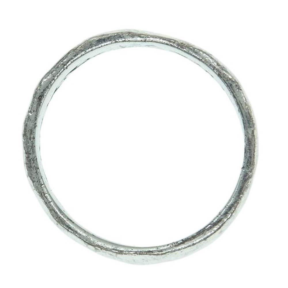 SAAD サード シルバー925 裏唐草 タタキ リング シルバー系【中古】