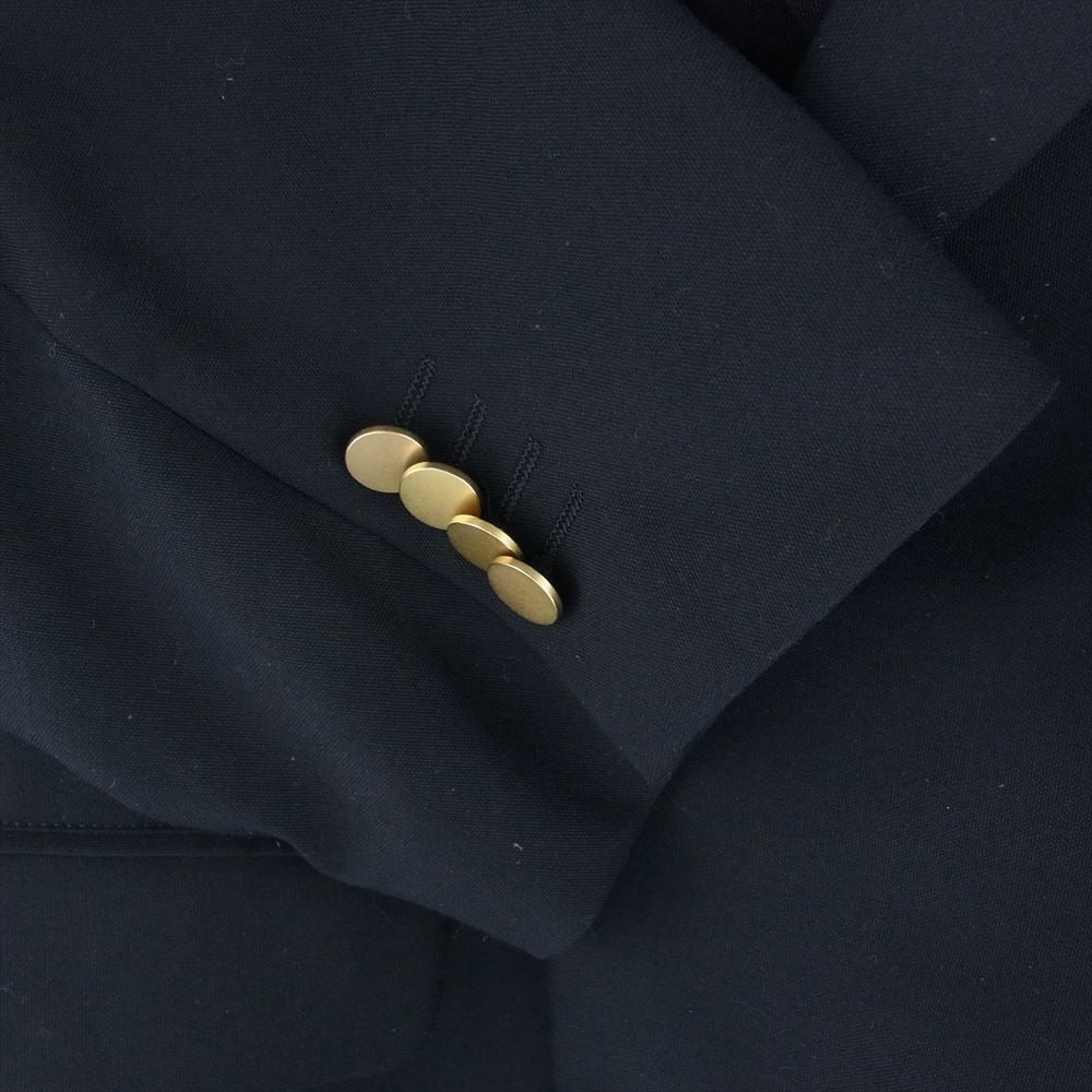 メゾン スペシャル 11231111207 CORDURA Wool Prime-Over Gold Button Double Blazer コーデュラ ウール プライム オーバー 金ボタン ダブル ブレザー ジャケット ネイビー系 M/01【中古】