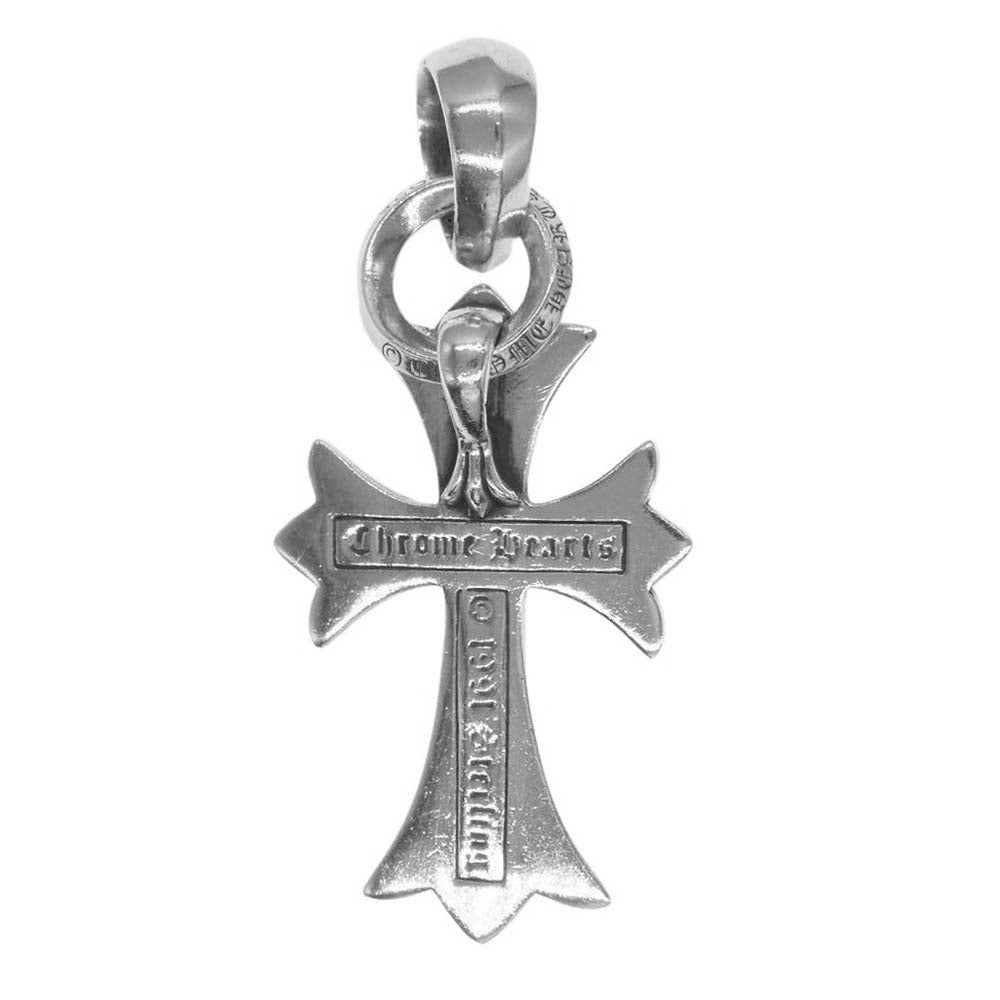 CHROME HEARTS クロムハーツ（原本無） CH CRS SML W BALE スモールCH クロス ベイル ペンダントトップ シルバー系【中古】