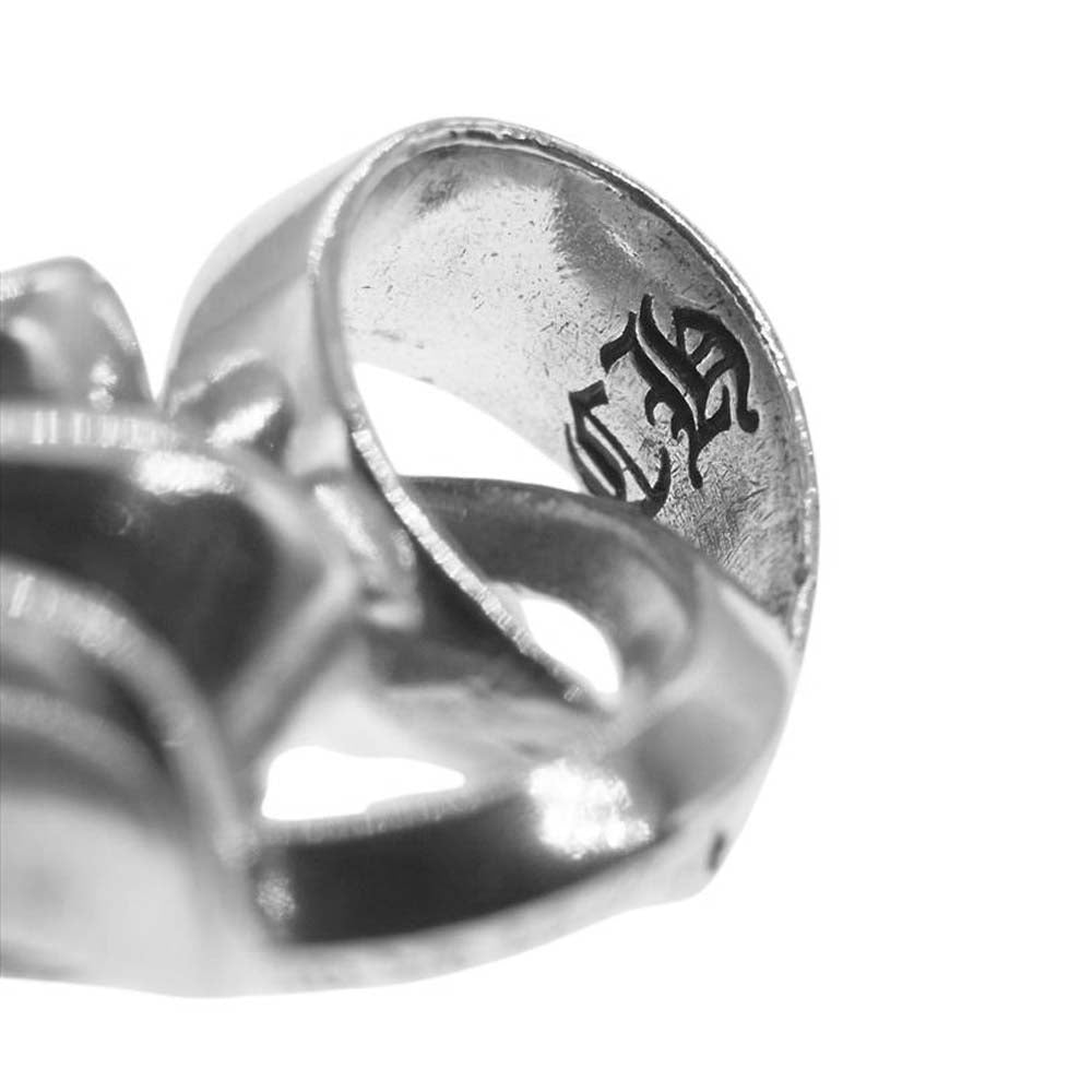 CHROME HEARTS クロムハーツ（原本無） CH CRS SML W BALE スモールCH クロス ベイル ペンダントトップ シルバー系【中古】