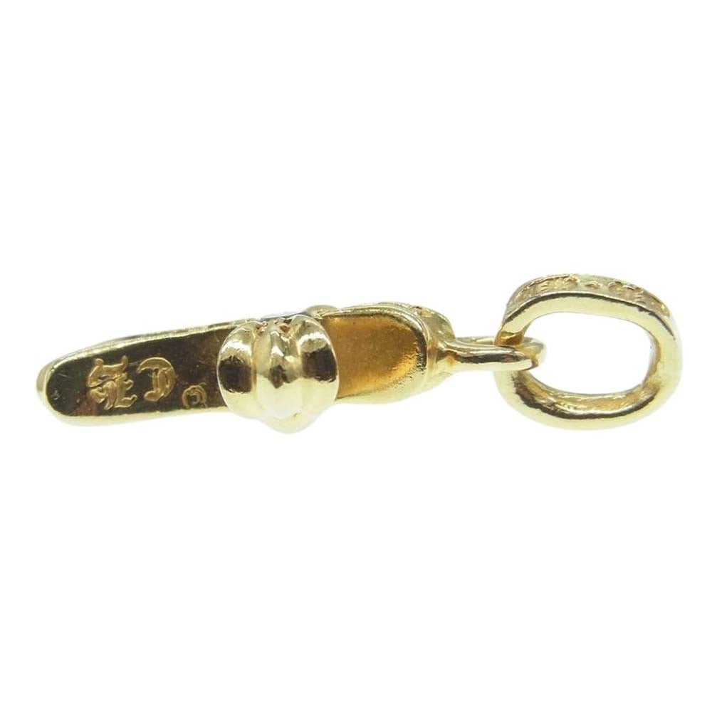 CHROME HEARTS クロムハーツ（原本無） 22K CRS BBYFAT P DMND A ベイビー ファット PAVE パヴェ アフター オレンジ ダイヤ カスタム チャーム ペンダントトップ ゴールド系【中古】