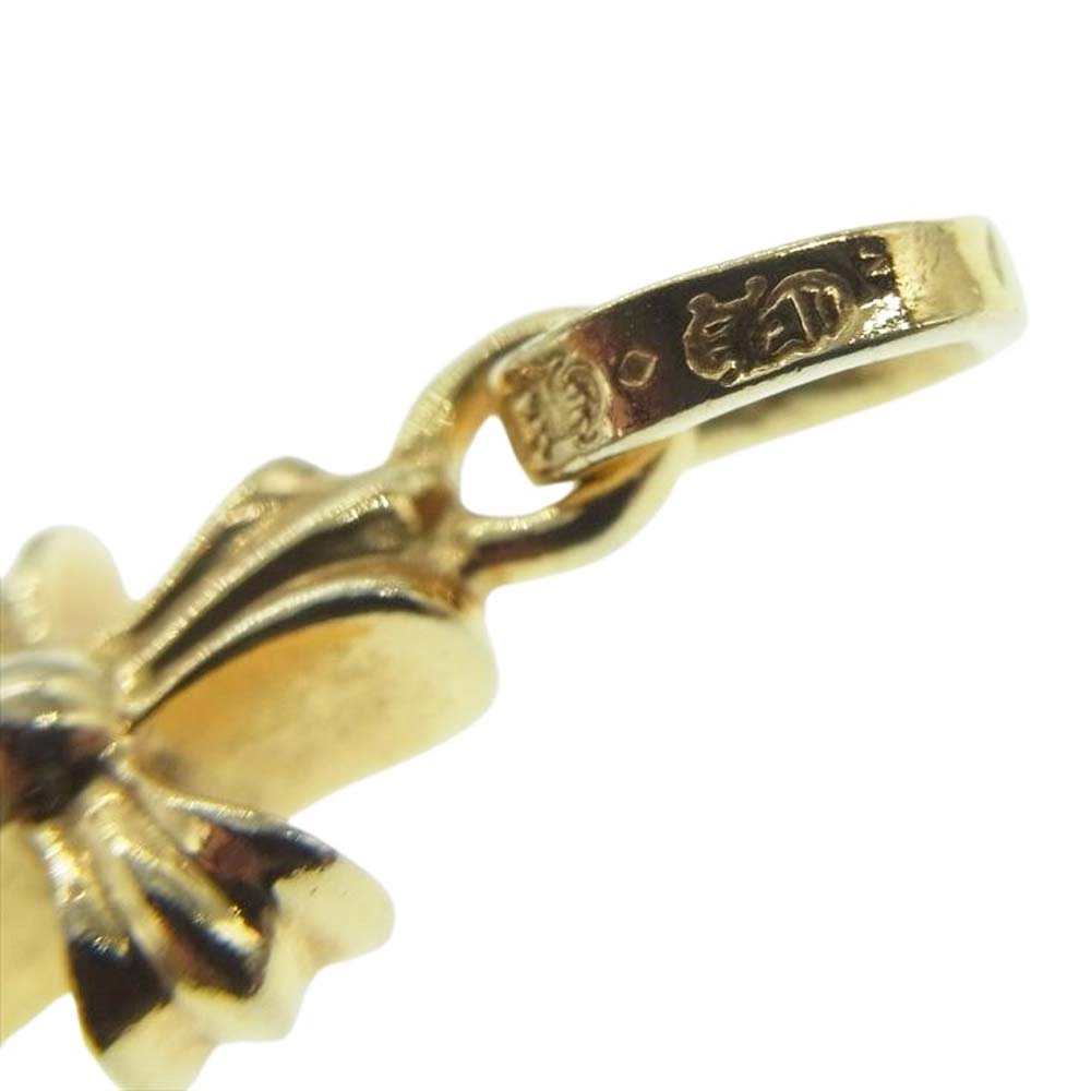 CHROME HEARTS クロムハーツ（原本無） 22K CRS BBYFAT P DMND A ベイビー ファット PAVE パヴェ アフター オレンジ ダイヤ カスタム チャーム ペンダントトップ ゴールド系【中古】