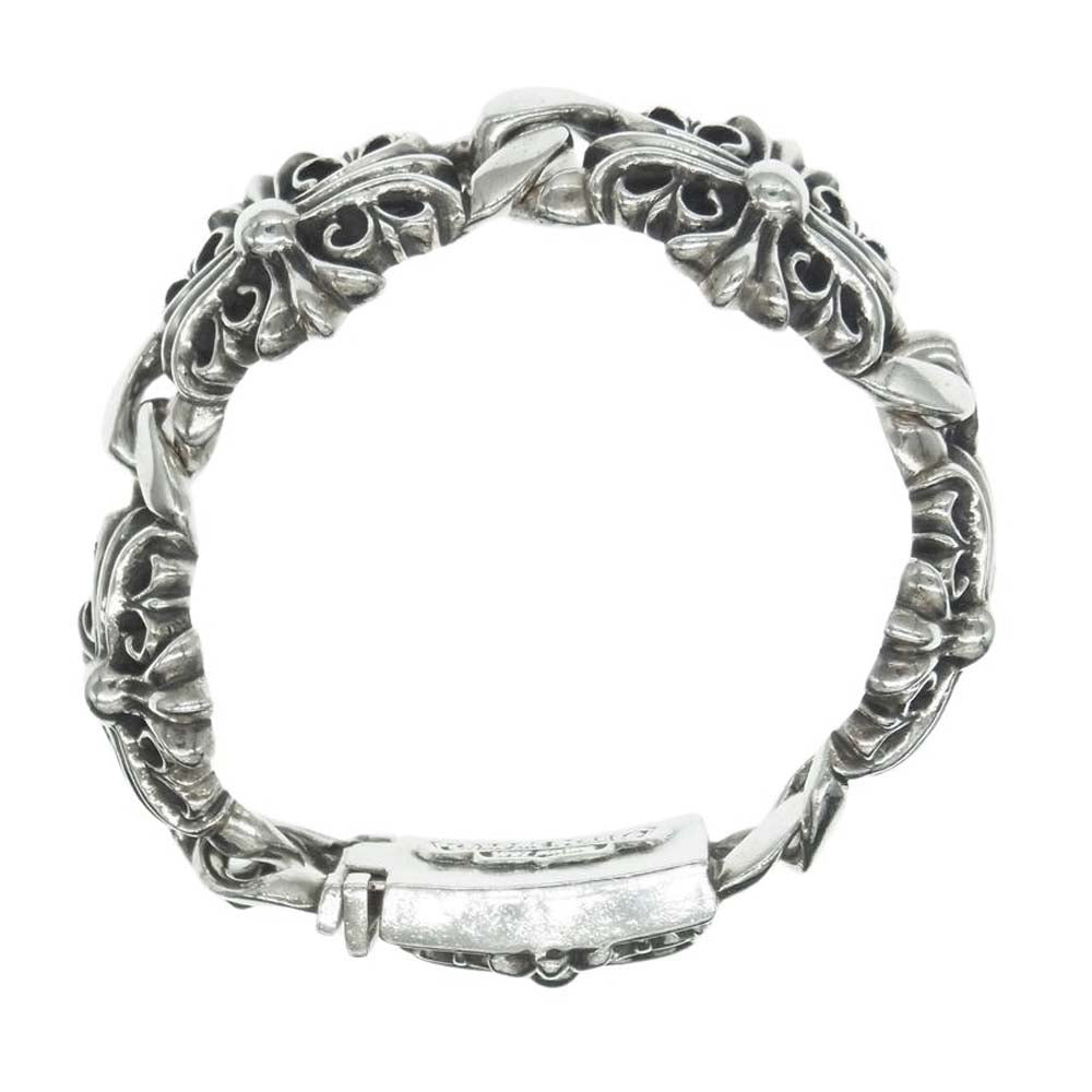 CHROME HEARTS クロムハーツ（原本無） 4LINK KEEPER LINK キーパー リンク シルバー ブレスレット シルバー系【中古】