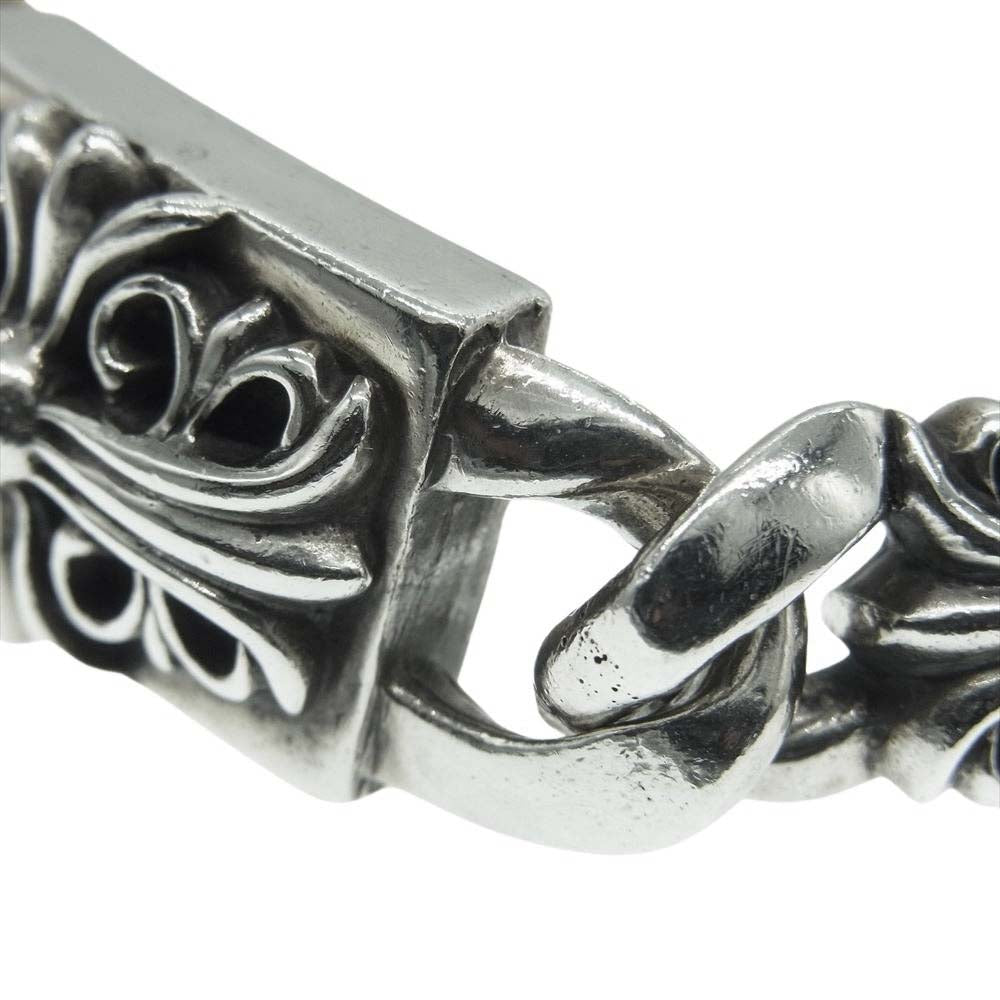 CHROME HEARTS クロムハーツ（原本無） 4LINK KEEPER LINK キーパー リンク シルバー ブレスレット シルバー系【中古】