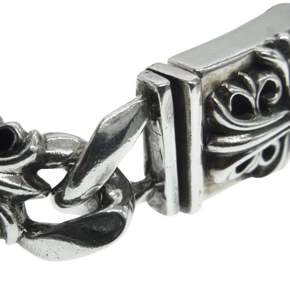 CHROME HEARTS クロムハーツ（原本無） 4LINK KEEPER LINK キーパー リンク シルバー ブレスレット シルバー系【中古】