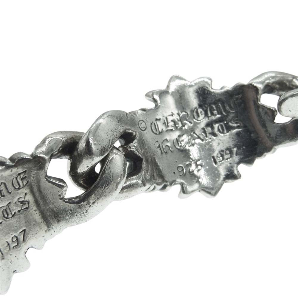 CHROME HEARTS クロムハーツ（原本無） 4LINK KEEPER LINK キーパー リンク シルバー ブレスレット シルバー系【中古】